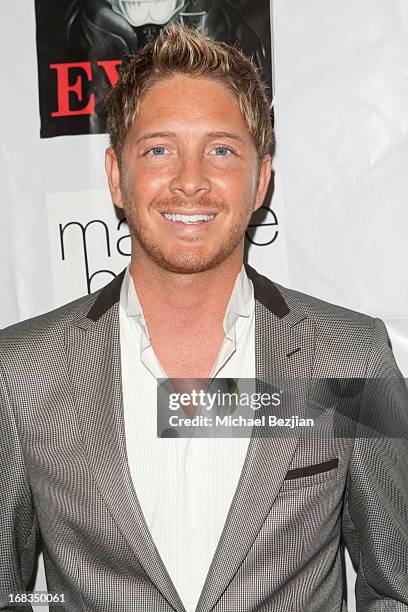 Jacob Diamond attends Celebrity Fashion Designer Maggie Barry Street Launch Party For "M8" at La Maison de Fashion on May 8, 2013 in Hollywood,...