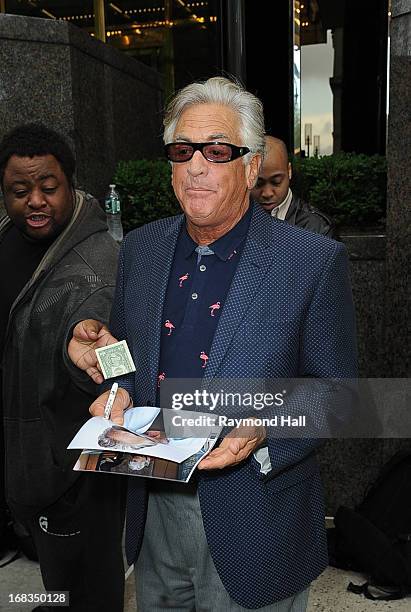 Barry Weiss is seen outside the Trump Hotel on May 8, 2013 in New York City.