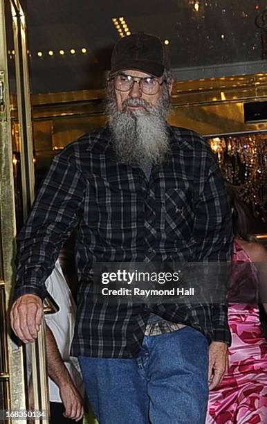 Si Robertson is seen outside the Trump Hotel on May 8, 2013 in New York City.