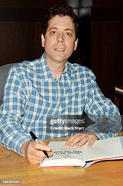 16 Fred Stoller Signs Copies Of His New Book Maybe Well Have You Back