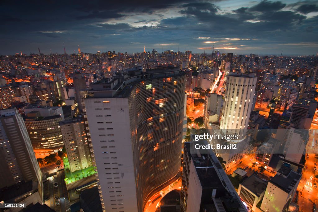 Sao Paulo at night