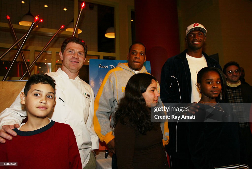 Prodigy Knicks Rapper Antonio McDyess of the New York Knicks , Rapper Jay-Z and New York ...