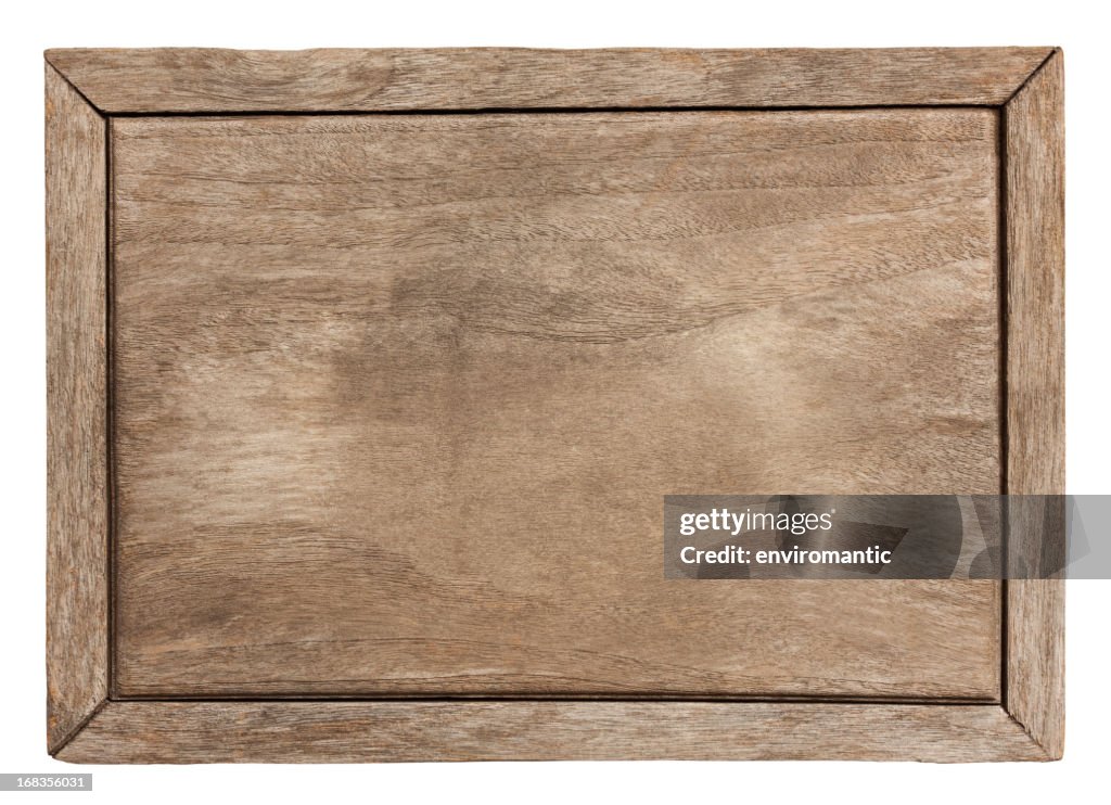 Old weathered wood board background.