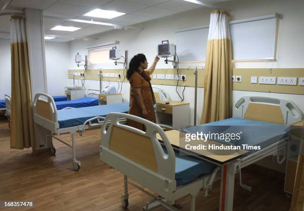 New concept of Medical facilities at the NOVA Medical Centre at East Of Kailash on October 29, 2010 in New Delhi, India.