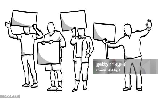 Protest Drawable 17,629 Protest Drawing Stock Photos, High-Res Pictures, and Images ...