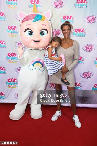 Guest and Judi Shekoni attend a VIP Screening of "Cry Babies" at The Soho Hotel on September 23, 2023 in London, England.