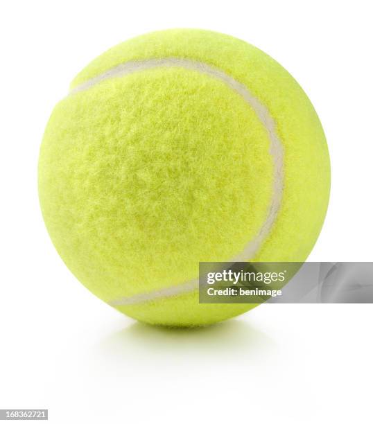 tennis ball - tennisbal stockfoto's en -beelden