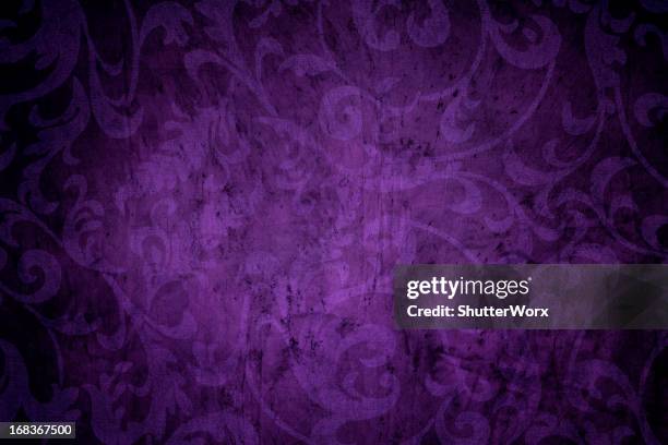 fundo vitoriano roxo - gothic style imagens e fotografias de stock