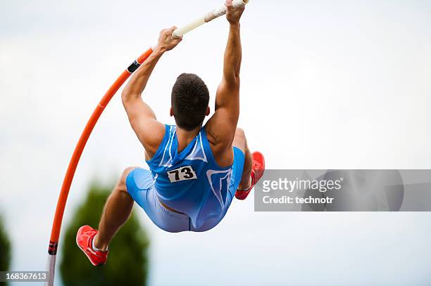 pole vault - womens high jump stock pictures, royalty-free photos & images