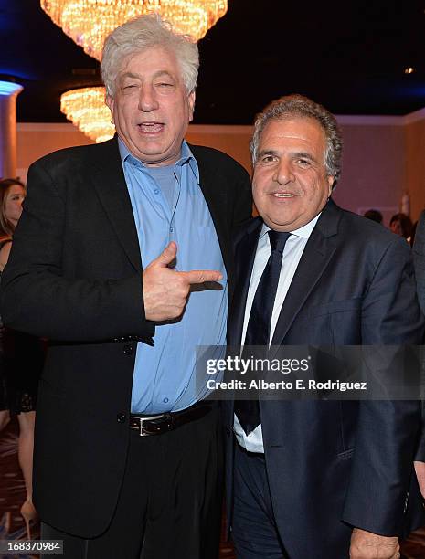 Producer Avi Lerner and 20th Century Fox Filmed Entertainment Chairman & CEO Jim Gianopulos attend the Anti-Defamation League's Centennial...