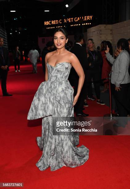 Bhumi Pednekar attends the "Thank You For Coming" premiere during the 2023 Toronto International Film Festival at Roy Thomson Hall on September 15,...