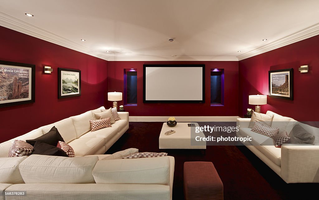 Fabulous cinema room