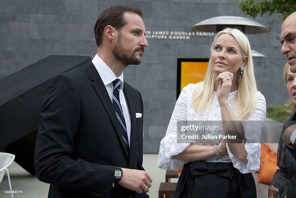 Crown Prince & Princess Of Norway Visit USA - Day Four