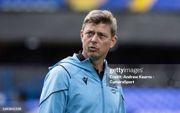 Blackburn Rovers' manager Jon Dahl Tomasson looks on during the Sky Bet Championship match between Ipswich Town and Blackburn Rovers at Portman Road...