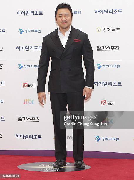 Actress Ma Dong-Suk arrives for the 49th Paeksang Arts Awards on May 9, 2013 in Seoul, South Korea.