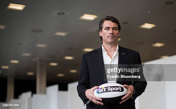 Gavin Patterson, head of BT Retail at BT Group Plc, poses for a photograph during the launch of the company's new sports television channel BT Sport...