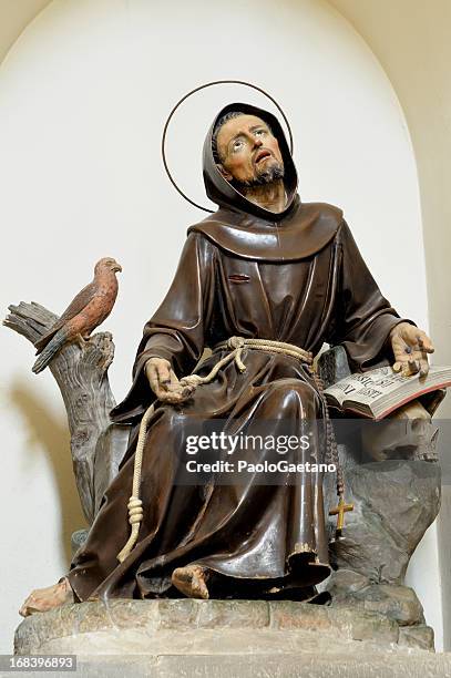 san francesco - saint francis of assisi stock pictures, royalty-free photos & images
