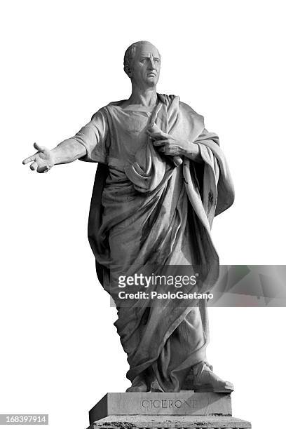 cicero - the great speaker - rome empire stock pictures, royalty-free photos & images