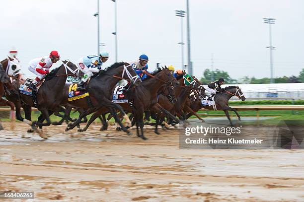 Kentucky Derby: Edgar Prado aboard Charming Kitten , John Velazquez aboard Verrazano , John Terranova II aboard Falling Sky , Mike Smith aboard...