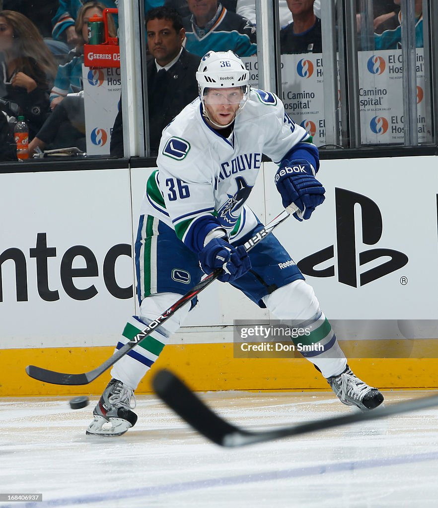 Vancouver Canucks v San Jose Sharks - Game Three