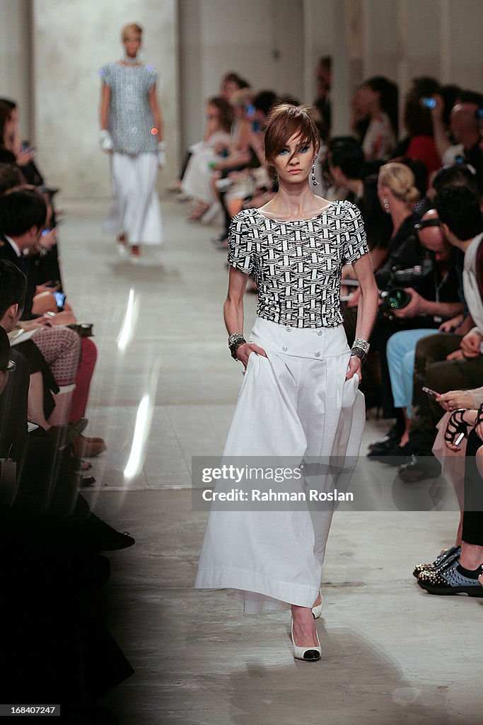 Karl Lagerfeld Unveils His Cruise 2013/14 Collection For Chanel