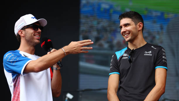 Gasly and Ocon