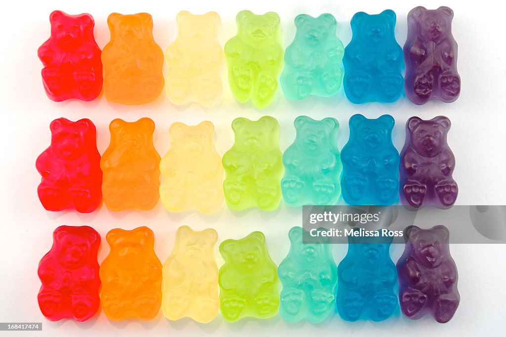 Rainbow Jelly Bear Candy