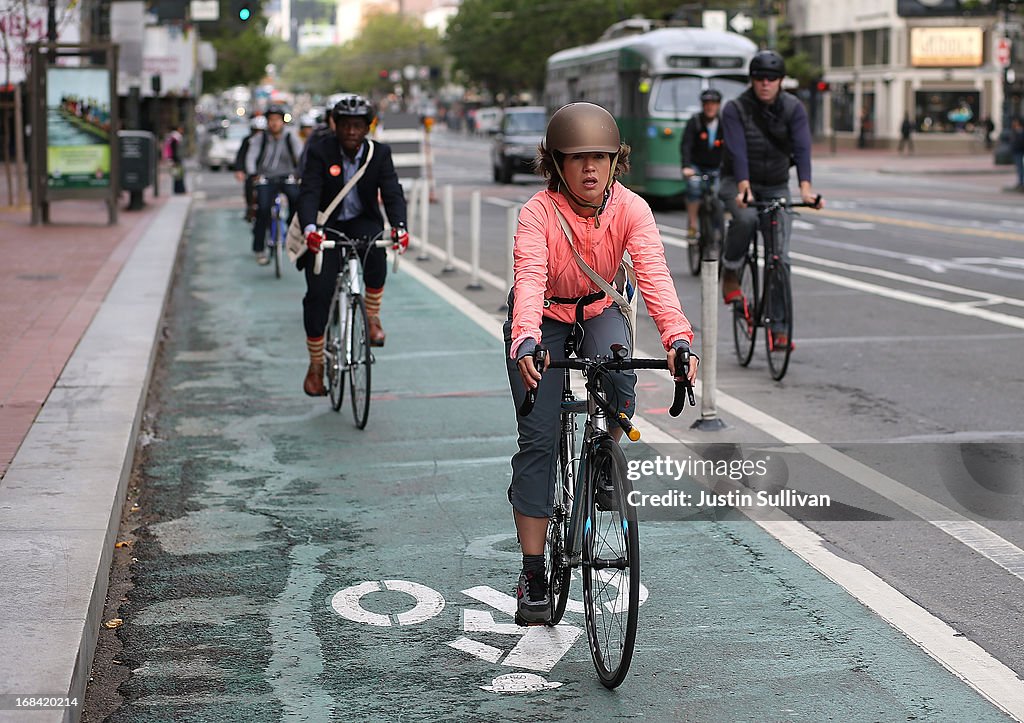 San Francisco Debuts Bike Commuter Counting System Ahead Of Nat'l Bike To Work Week