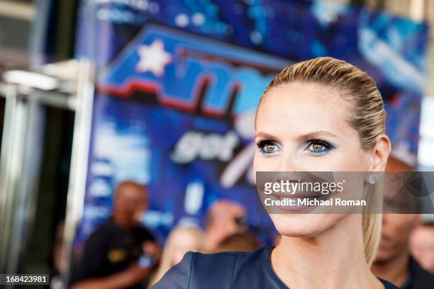 Heidi Klum attends "America's Got Talent" Season 8 Meet The Judges Red Carpet Event at Akoo Theatre at Rosemont on May 8, 2013 in Rosemont, Illinois.