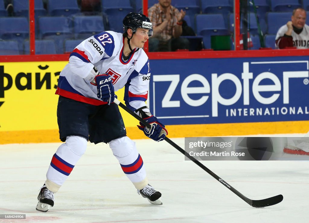 Slovakia v Latvia - 2013 IIHF Ice Hockey World Championship