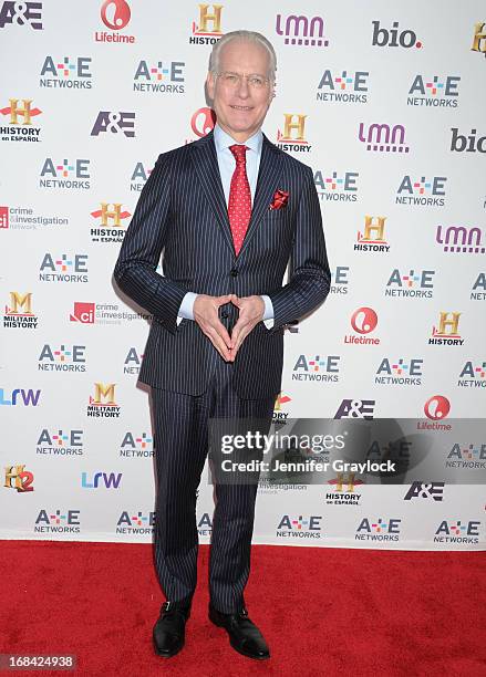 Host Tim Gunn attends the A+E Networks 2013 Upfront at Lincoln Center on May 8, 2013 in New York City.