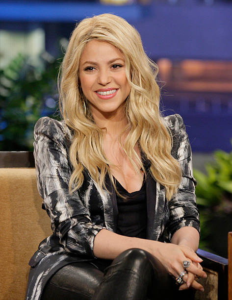 Episode 4458 -- Pictured: Singer Shakira during an interview on May 9, 2013 --