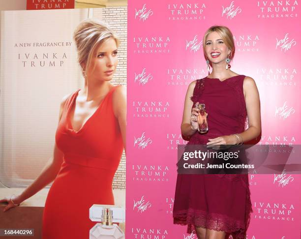 Socialite and entrepreneur Ivanka Trump launches her new fragrance "Ivanka Trump" at Lord & Taylor on May 9, 2013 in New York City.