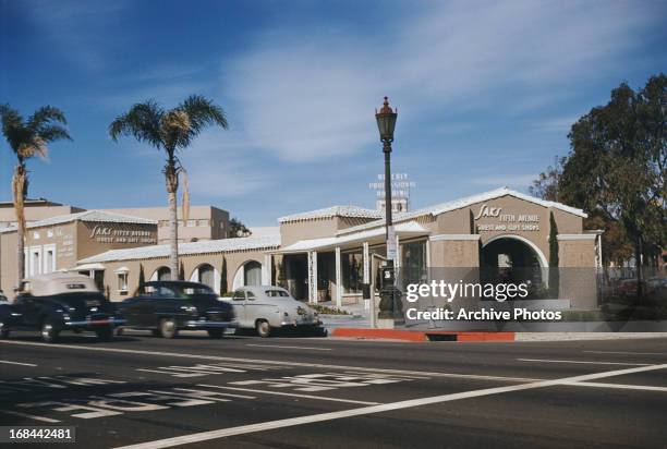 Saks Fifth Avenue Guest and Gift Shop, Beverly Hills, California, circa 1962.