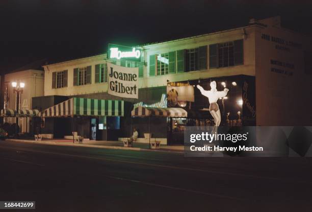 The Mocambo, Sunset Strip, Sunset Boulevard, Hollywood, California, circa 1957.