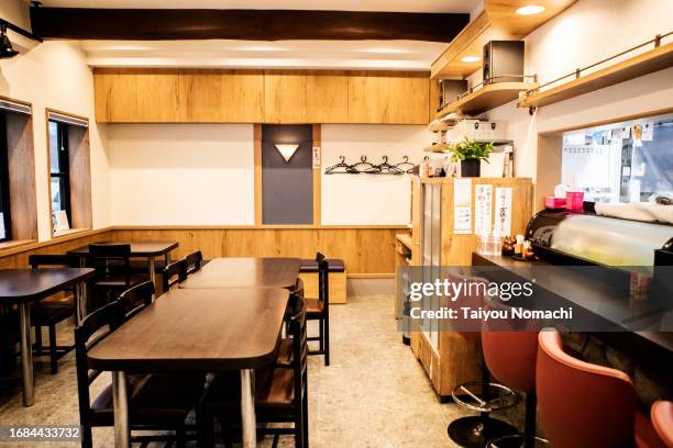 an empty pub. - shitamachi stock pictures, royalty-free photos & images