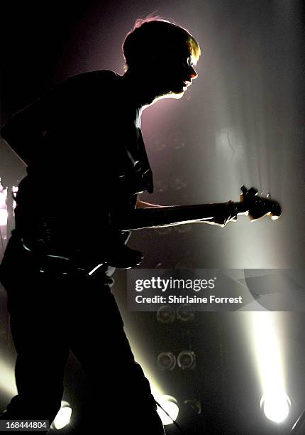 Gwil Sainsbury of Alt-J performs at Manchester Academy on May 9, 2013 in Manchester, England.