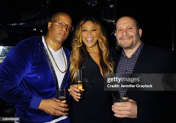 Kevin Hunter and Wendy Williams attend the Wendy Williams Debuts "Ask Wendy" By Harper Collins Book Release Party at The Pink Elephant on May 9, 2013...