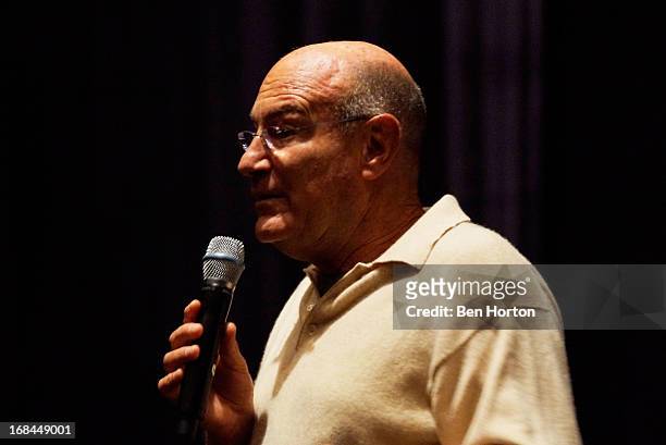 Director and producer Arnon Milchan attends the "Venus And Serena" advance LA screening at the Darryl F. Zanuck Theater at Fox Studio Lot on May 9,...
