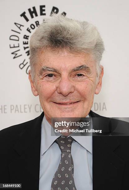 Comedian Richard Benjamin arrives at the premiere of the TV special "American Masters Mel Brooks: Make A Noise" at The Paley Center for Media on May...