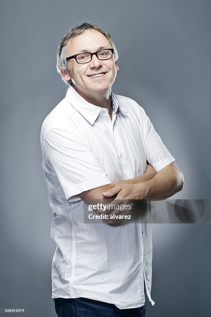 Portrait of a smiling man