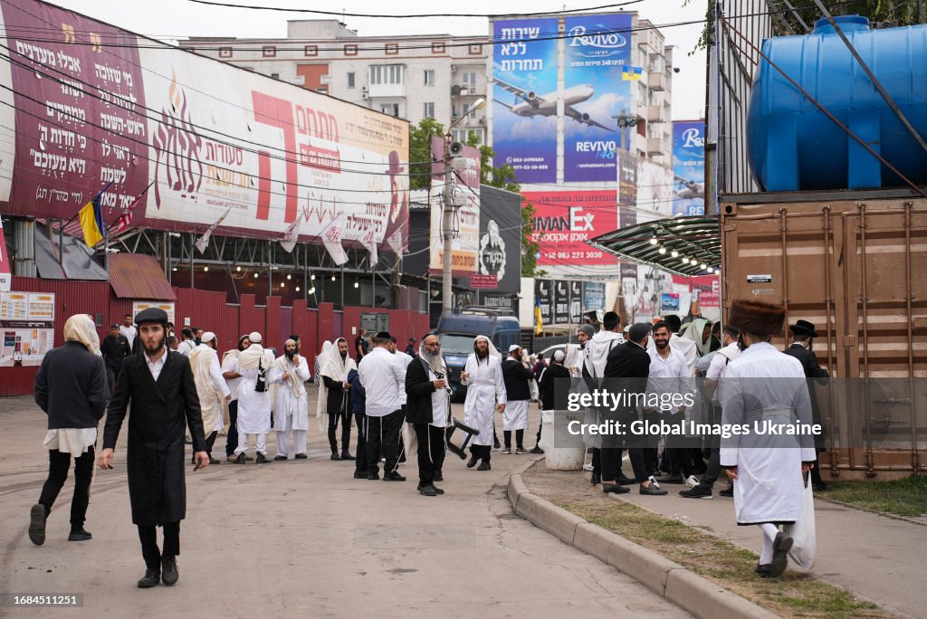 Orthodox Jewish Pilgrims Celebrate Rosh Hashanah In Uman