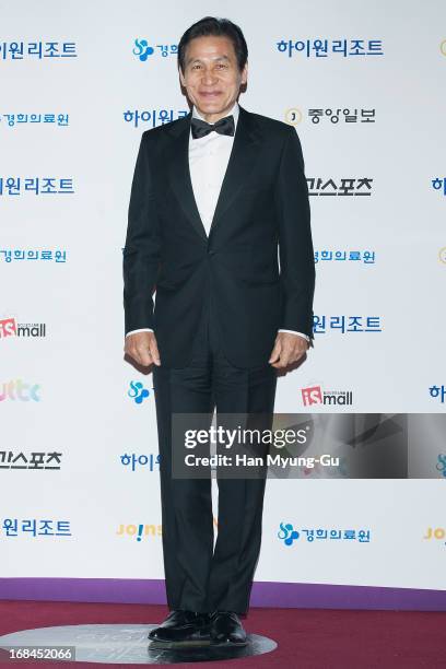 South Korean actor Ahn Sung-Ki attends the 49th Paeksang Arts Awards on May 9, 2013 in Seoul, South Korea.
