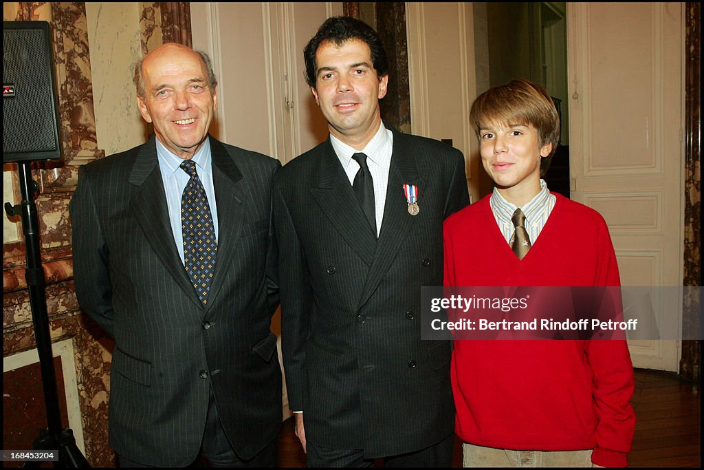 Prince CharlesEmmanuel de BourbonParme, his father Prince Michel de... Foto di attualità Prince CharlesEmmanuel de BourbonParme, his father Prince Michel de... Foto di attualità