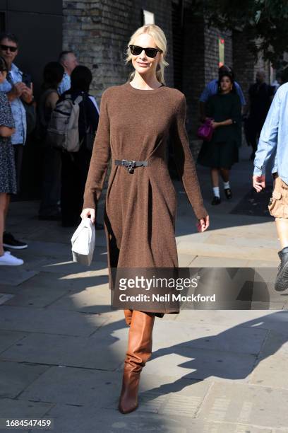 Poppy Delevingne attends JW Anderson at Camden Roundhouse during London Fashion Week September 2023 on September 16, 2023 in London, England.