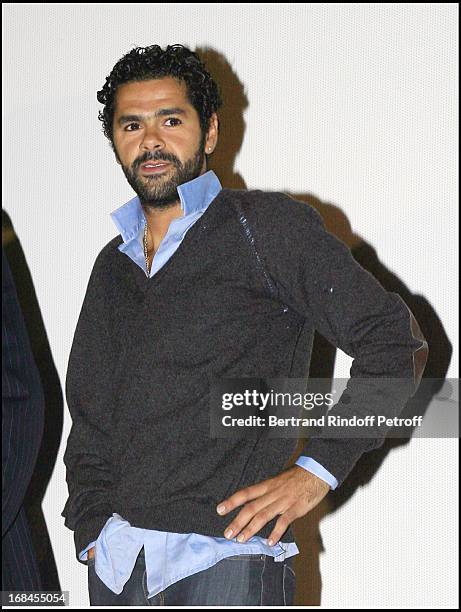 Jamel Debbouze - premiere of the movie "Indigenes" by Rachid Bouchareb at the UGC Normandie on the Champs Elysees in Paris.