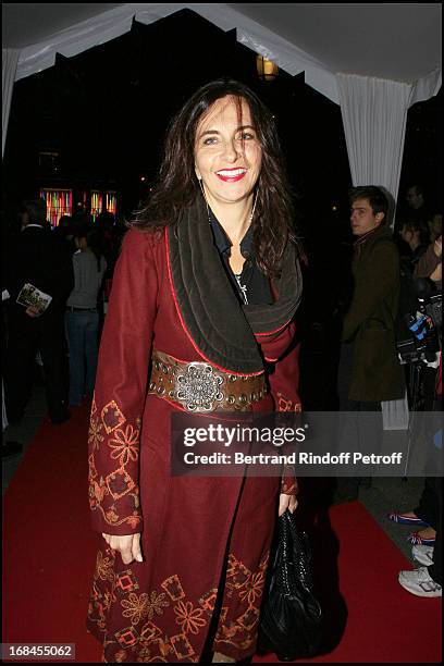 Nathalie Garcon - premiere of the movie "Indigenes" by Rachid Bouchareb at the UGC Normandie on the Champs Elysees in Paris.