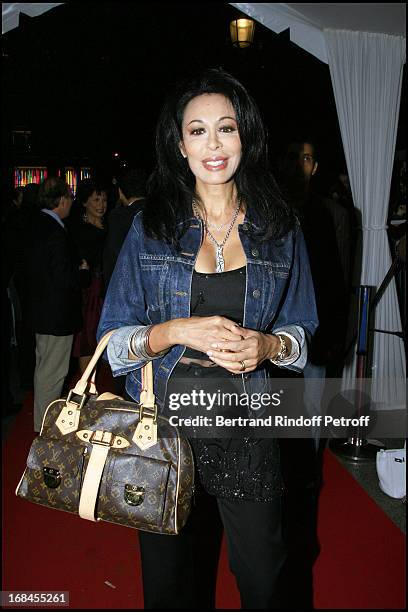 Yamina Benguigui - premiere of the movie "Indigenes" by Rachid Bouchareb at the UGC Normandie on the Champs Elysees in Paris.