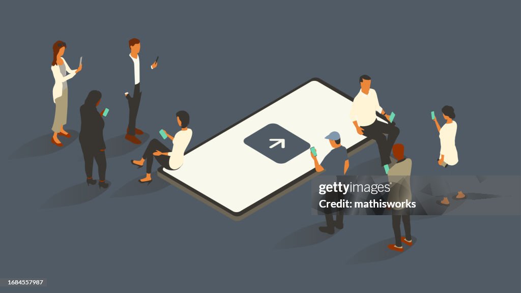 Screen sharing on phone