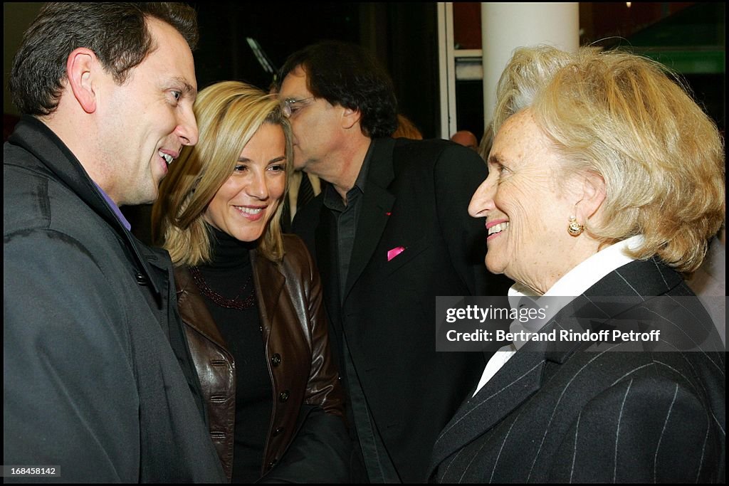 Inauguration Of "Maison De Solenn", A House For Teenagers, Sponsored By Bernadette Chirac At Cochin Hospital In Paris